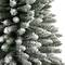 12ft. Pre-Lit Flocked Artificial Pencil Christmas Tree, Clear Lights